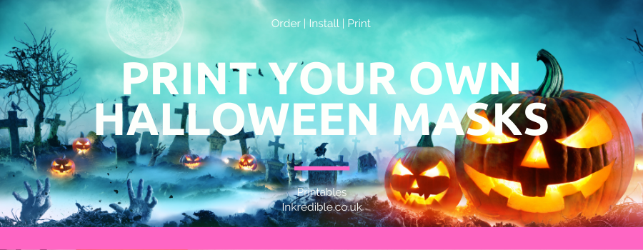 Print Your Own Halloween Masks